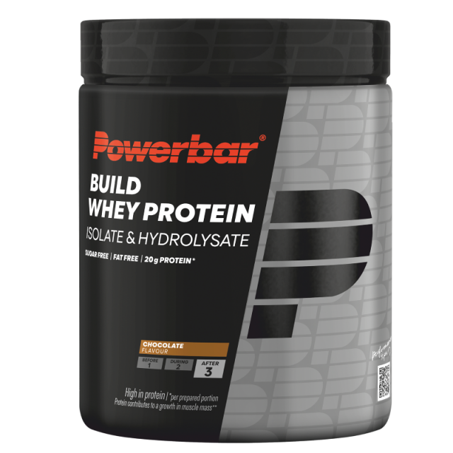 Powerbar Build Whey Protein Chocolate 572g (22 shakes)