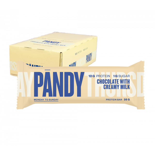 Doos Pandy Protein Bar Chocolate with Creamy Milk