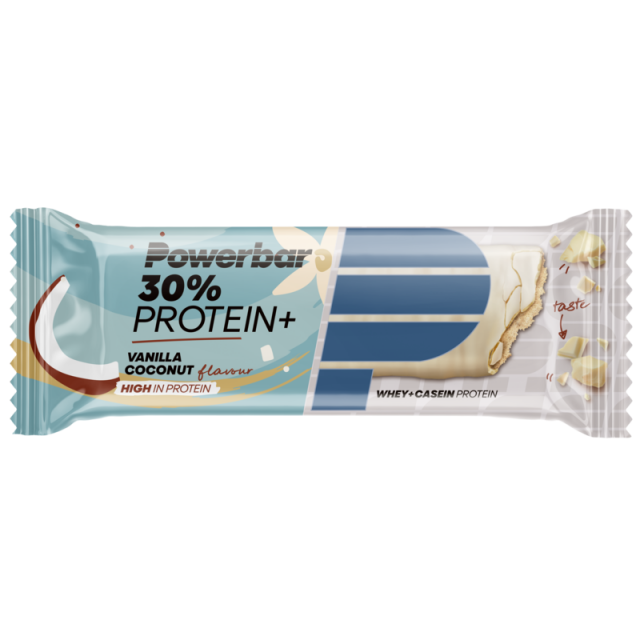 Powerbar 30% Protein Plus Vanilla Coconut  reep