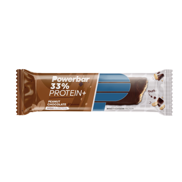 Powerbar Protein Plus Bar 33% Chocolate Peanut reep