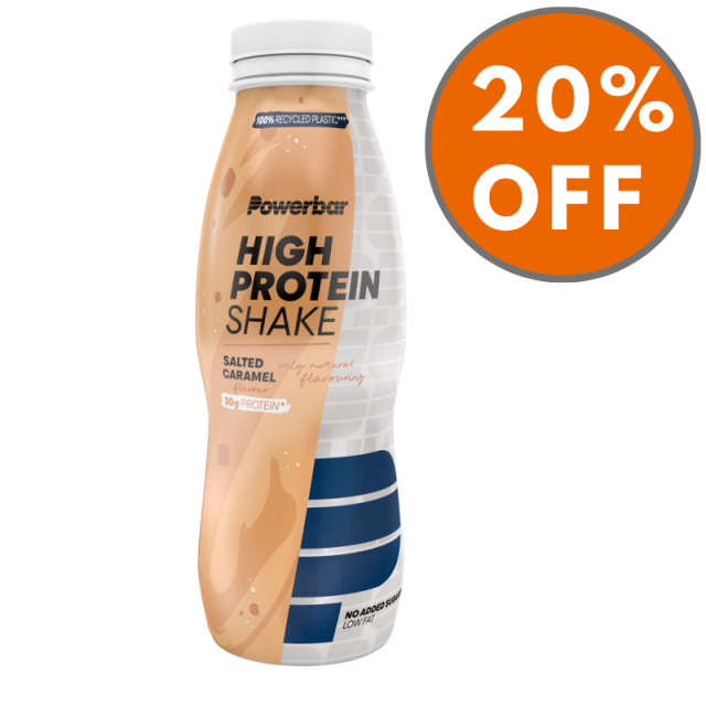 SALE Powerbar High Protein Shake Salted Caramel (12x330ml)