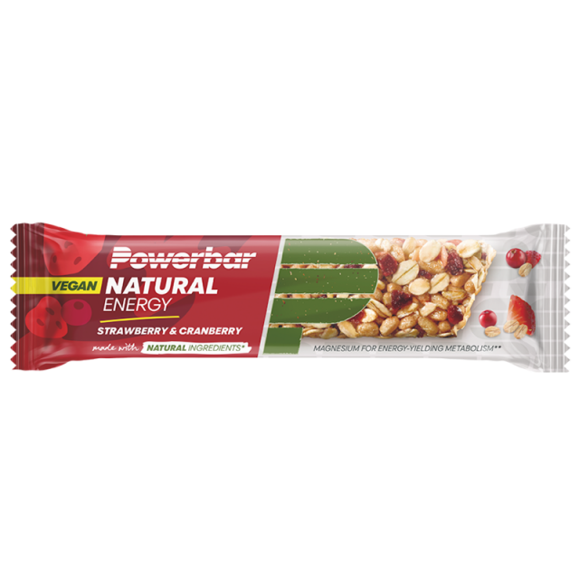 Powerbar Natural Energy Bar Strawberry & Cranberry 40g