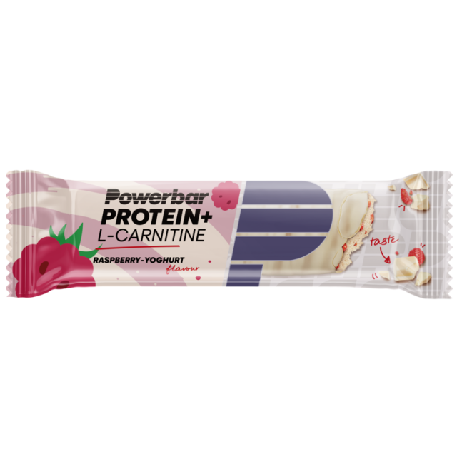 Powerbar Protein Plus L-Carnitine Raspberry Yoghurt reep