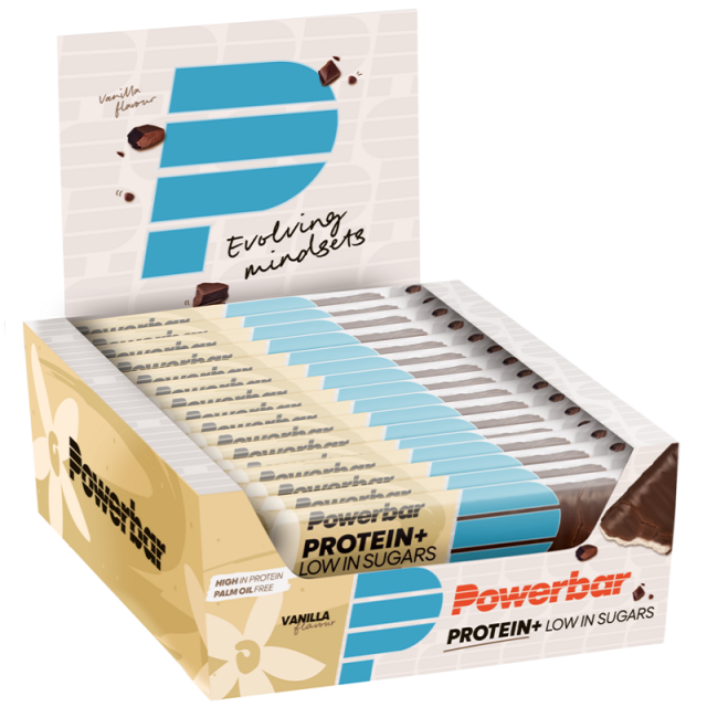 Powerbar Protein Plus Low Sugar Vanille doos