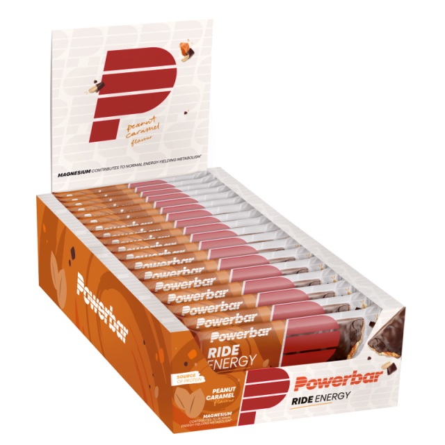 Powerbar Ride Energy Bar Peanut Caramel 55g (18 stuks)