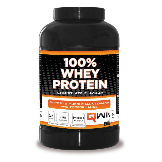 QWIN 100% Whey Protein Chocolate 2400g